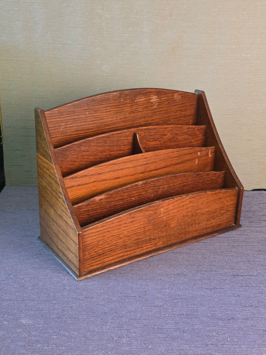 Vintage Teak Organizer