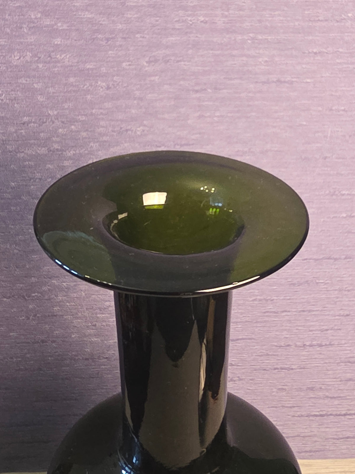 Otto Brauer Floor Vase in Green