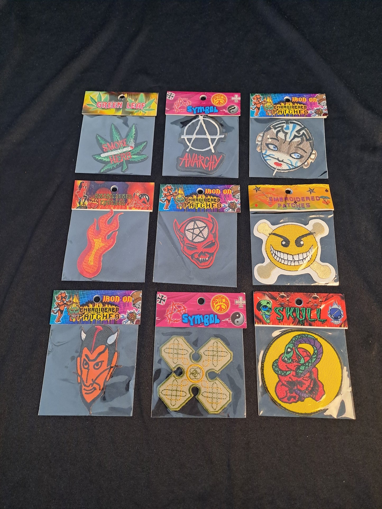 Vintage Patch x9 / Vintage Strygemærker x9