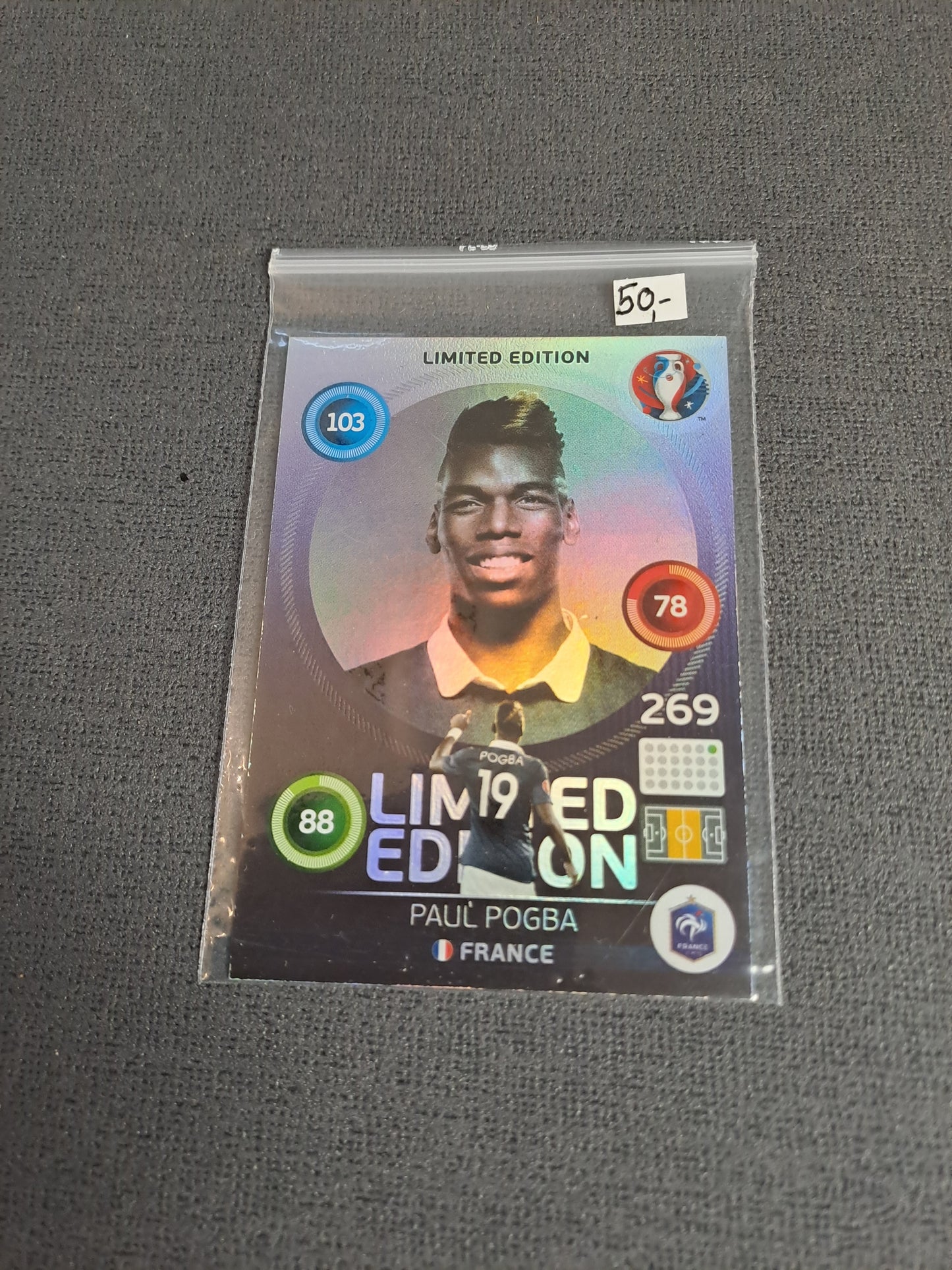 Panini 2016 Adrenalin Limited Edition Paul Pogba