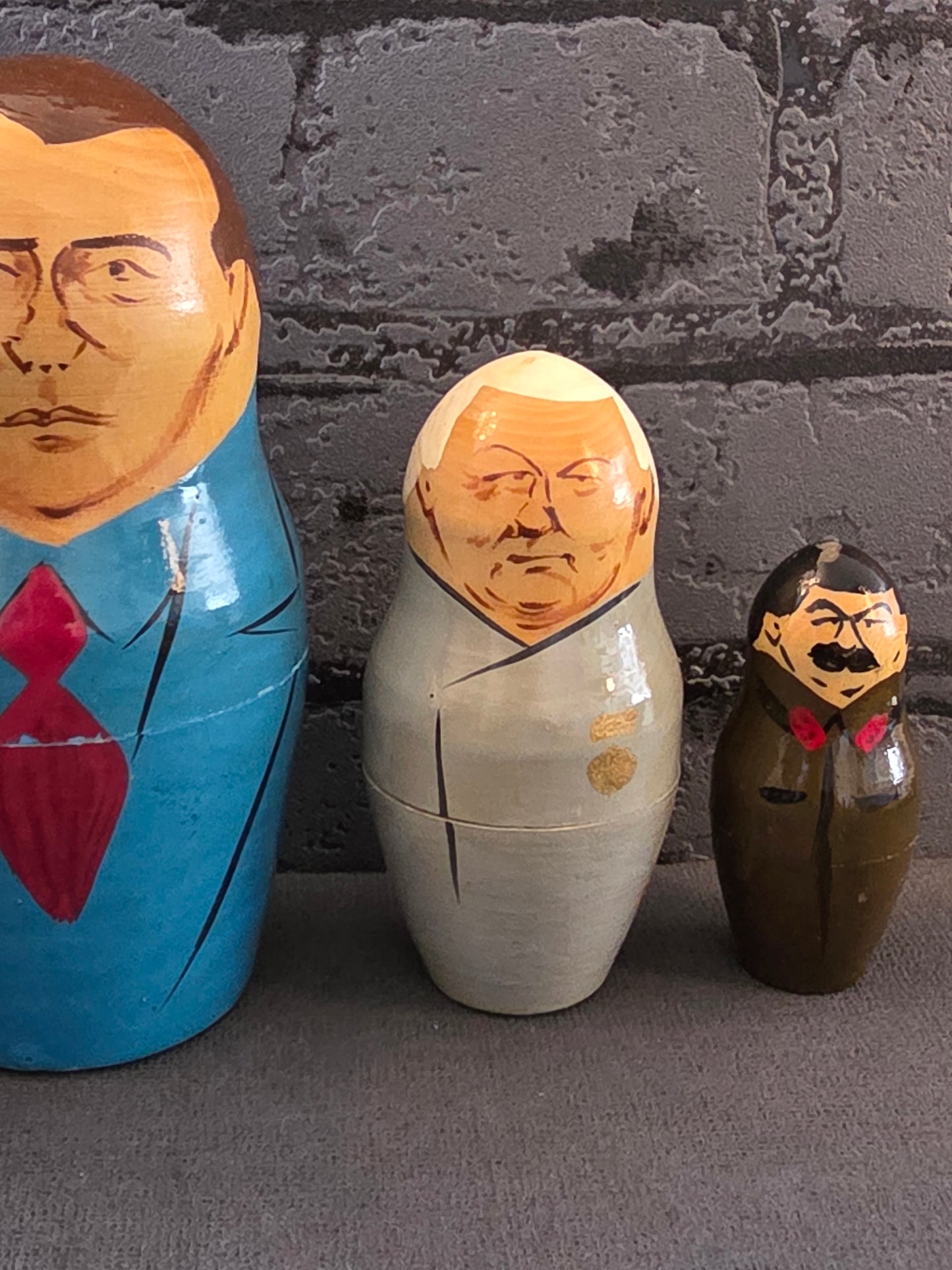 Matryoshka Russiske Statsledere / Nesting Dolls Russian Leaders