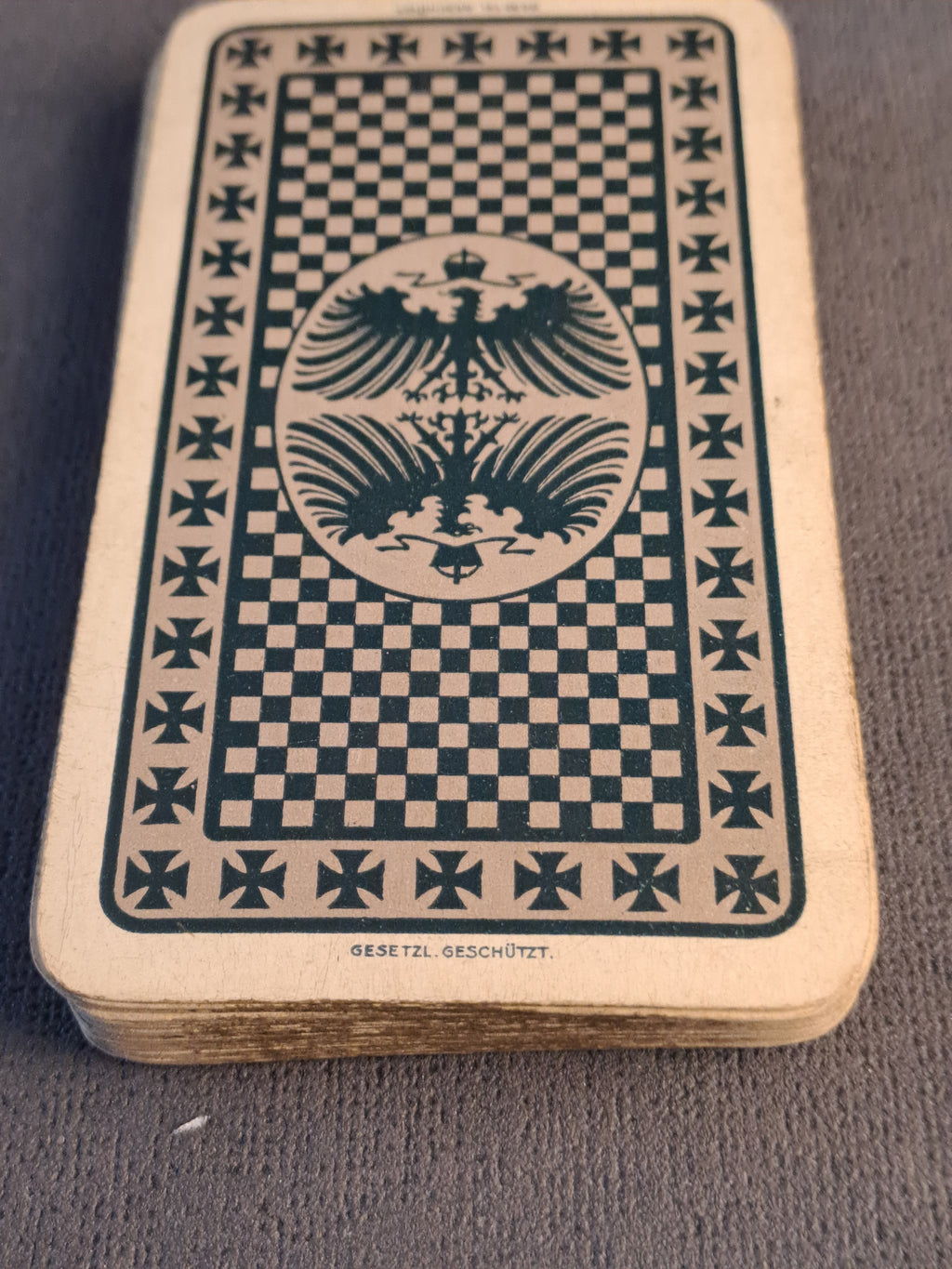WW1 German War Playing Cards