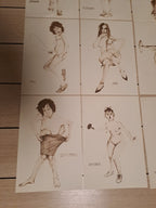 12 Month Caricatures / 12 Måneder Karikaturer