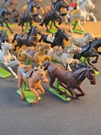 Britains Deetail Wild West Horses x18 / Britains Deetail Vilde Vesten Heste x18