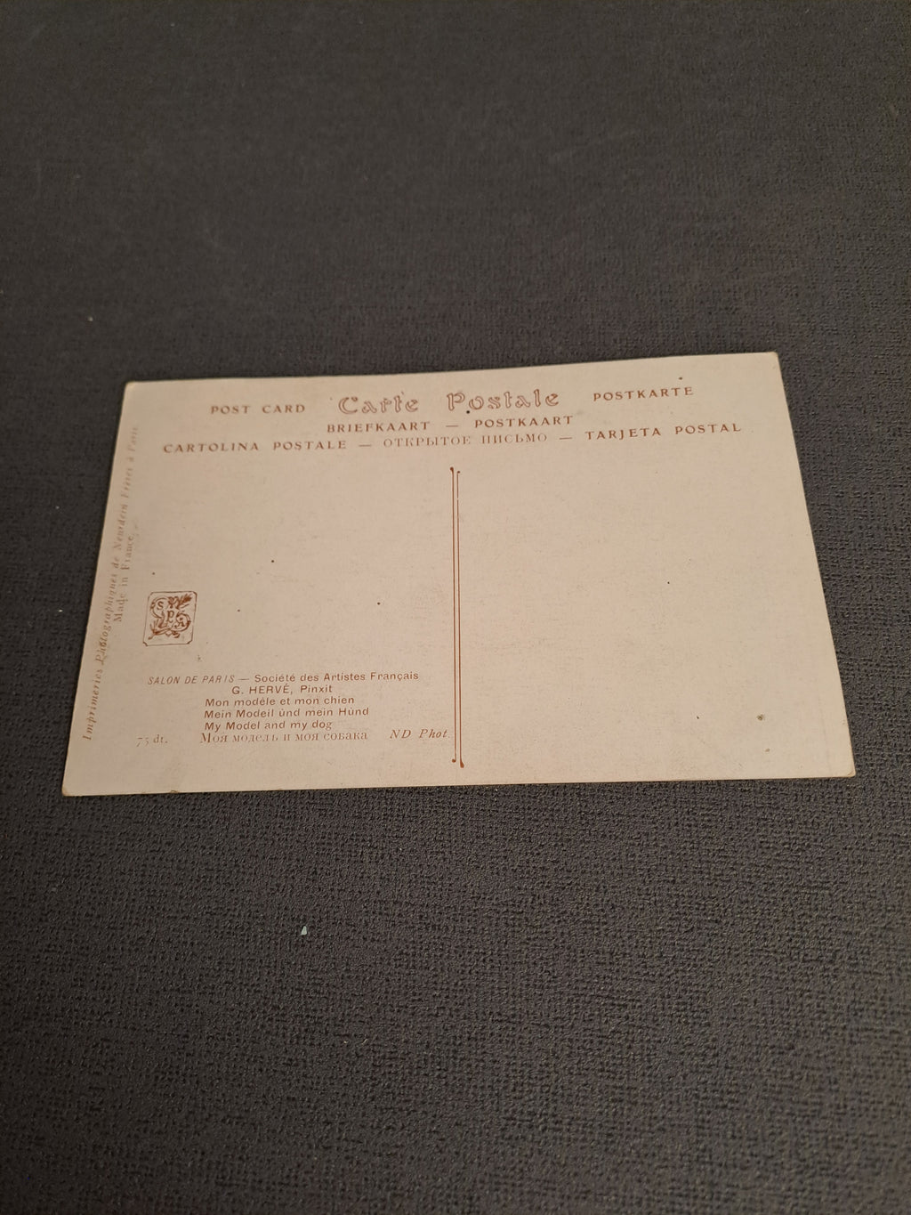 Antique French Postcard 1910-1920