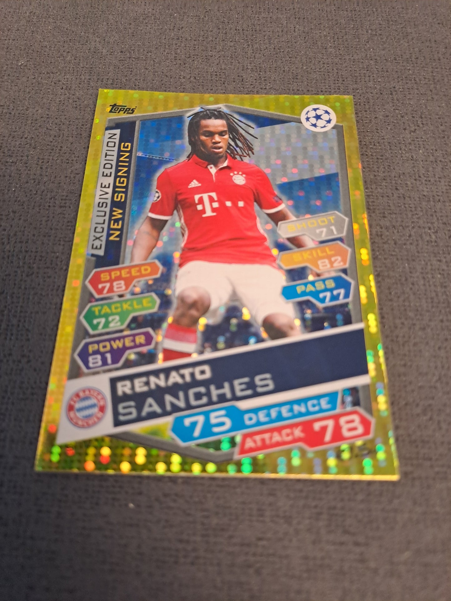 Topps Match Attax Renato Sanches