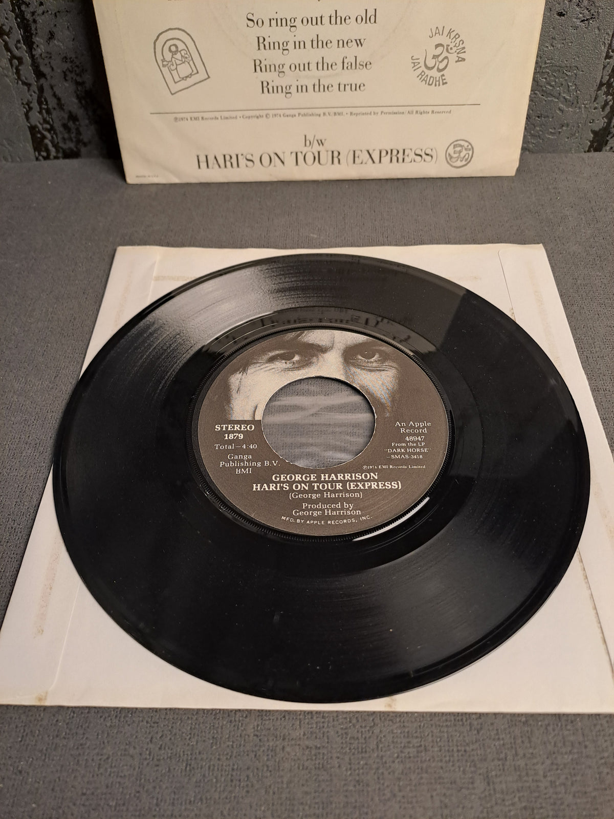 George Harrison Ding Dong; Ding Dong Single 1974