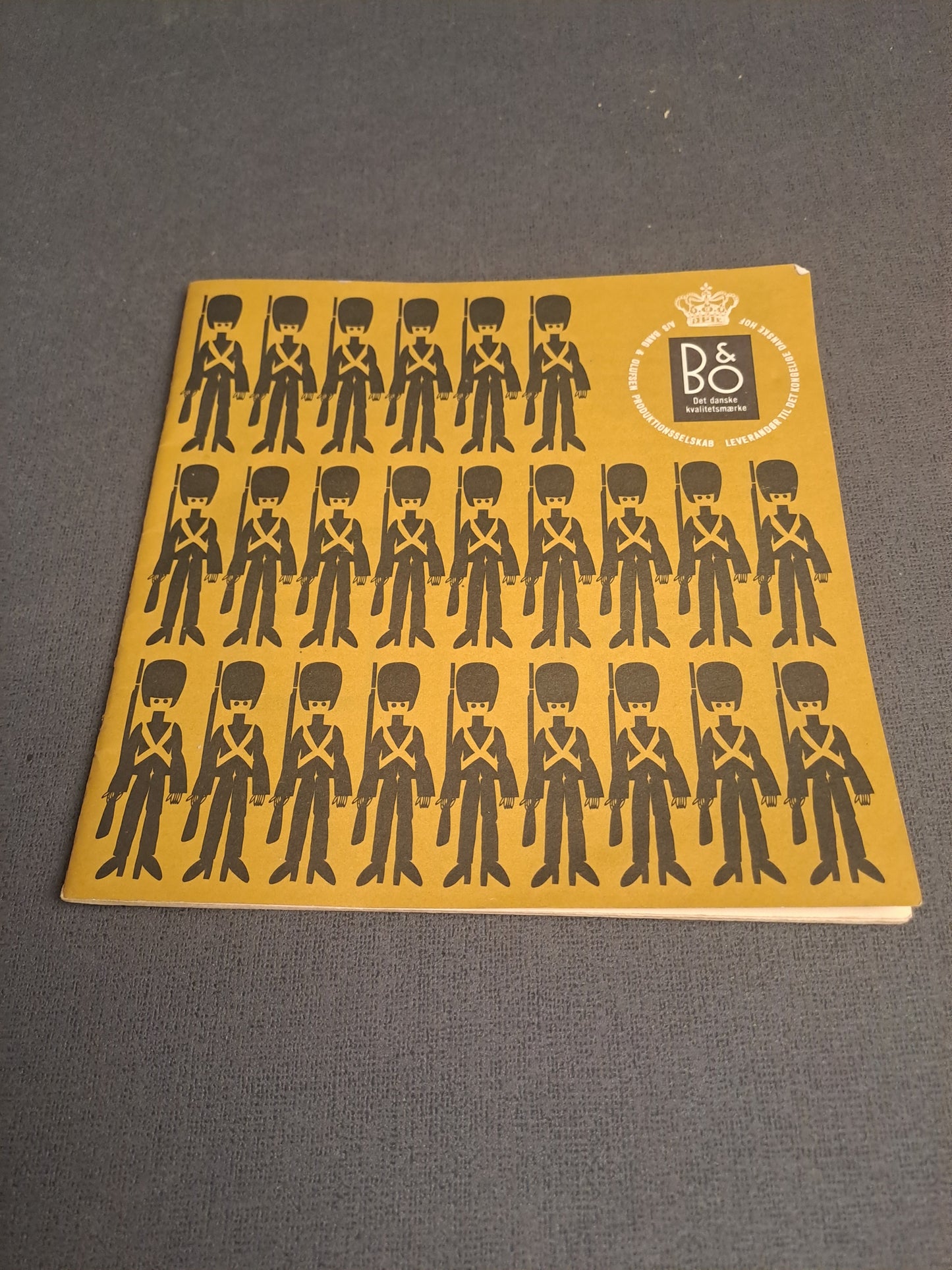 B&O Manual Beogram 1000 and Product Book 1967