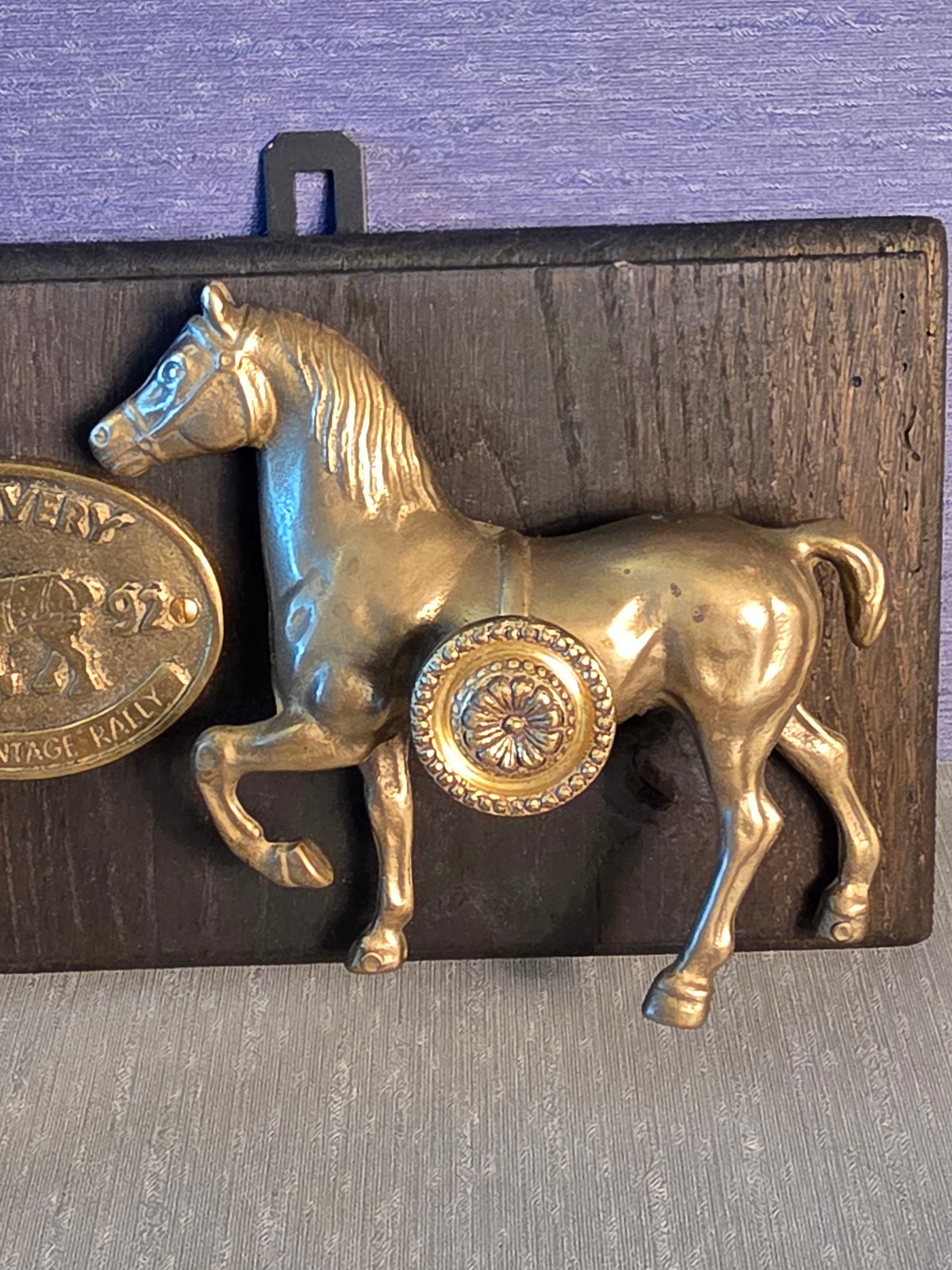 Heste Plakette/Knag / Horse Plaque/Hanger