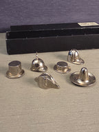 Vintage Silver-Plated Place Card Holders