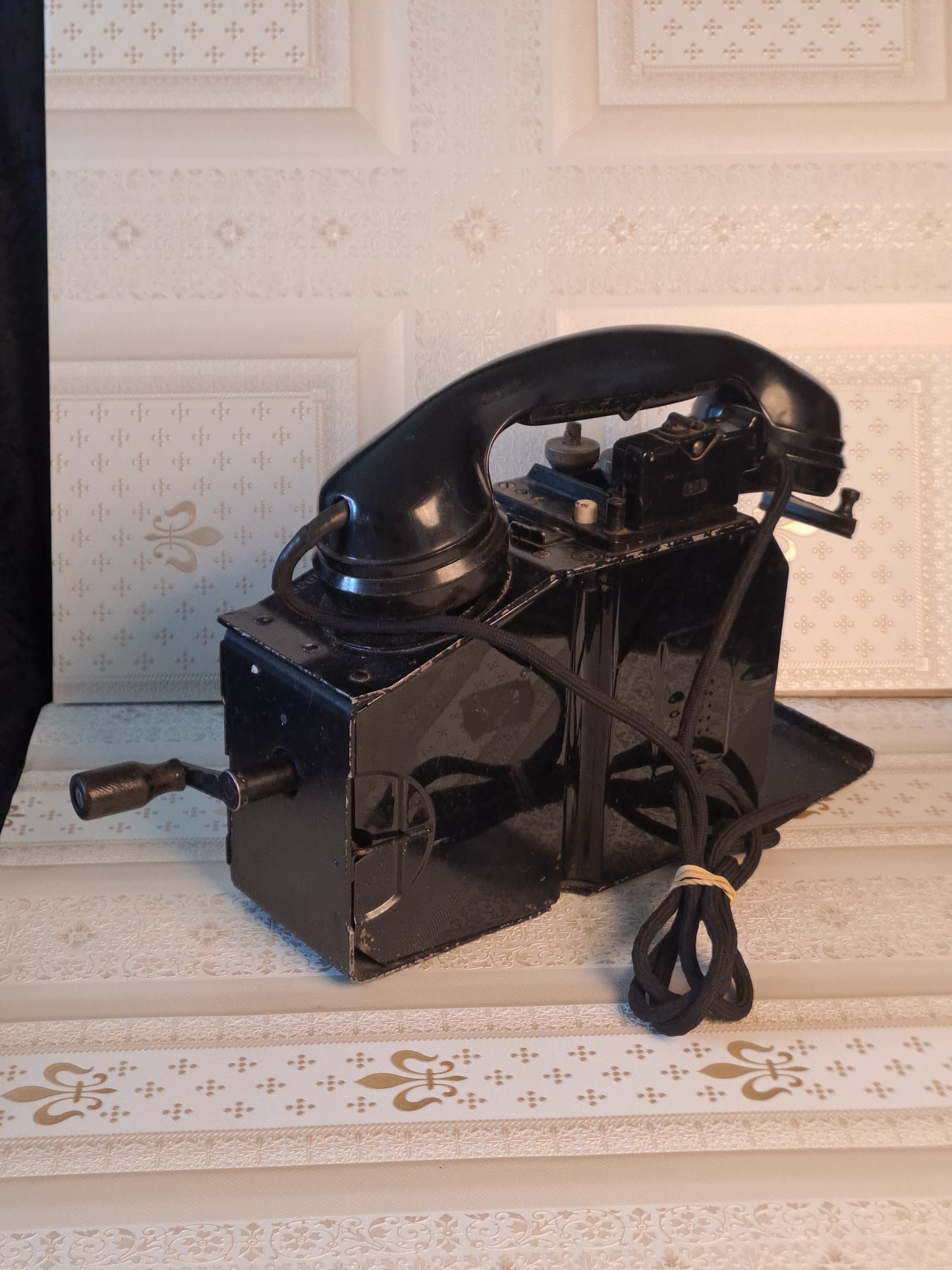WW2 German Field Telephone / WW2 Tysk Felttelefon