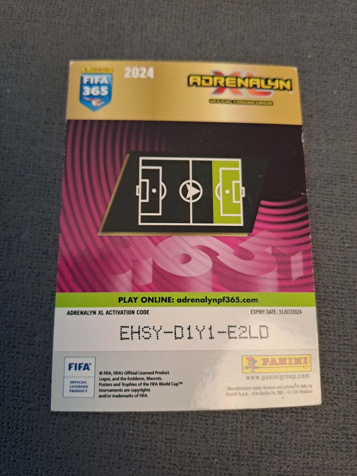 Panini Robert Lewandovski