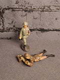 Elastolin German Soldiers x2 / Elastolin Tyske Soldater x2