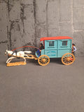 Timpo Toys Clay County Jail Wagon / Timpo Toys Clay County Fængselsvogn