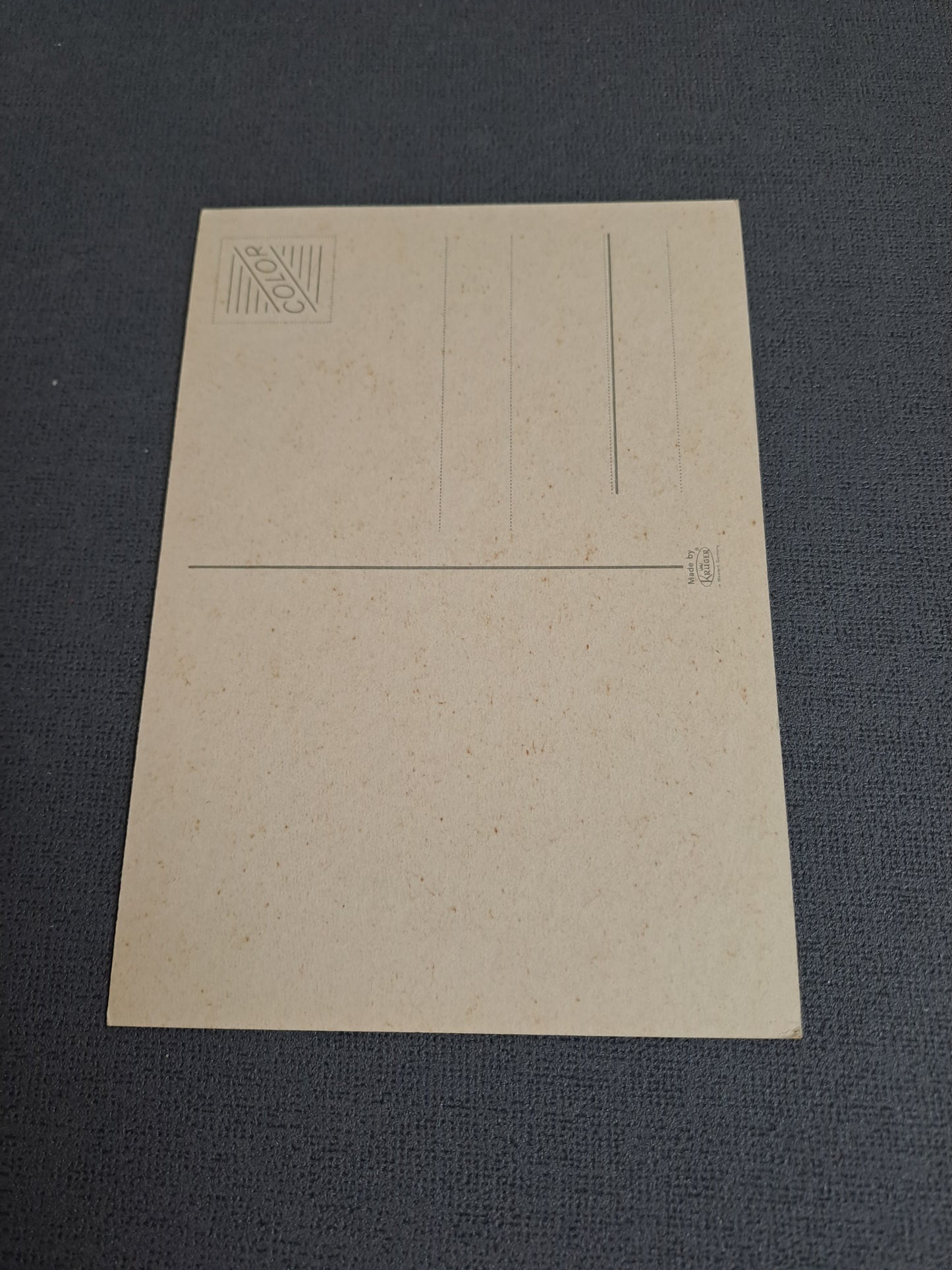 Vintage Postcard / Vintage Postkort