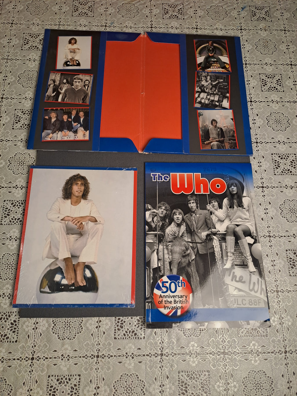 The Who 50th Anniversary of the British Invasion paperback book