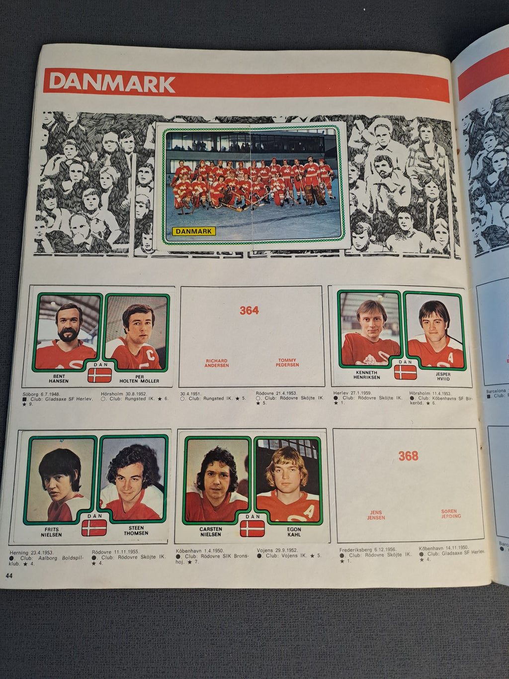 Hockey 1979 Collecting Album