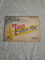 Vintage Film Præsentations 3D Bog 1950'erne