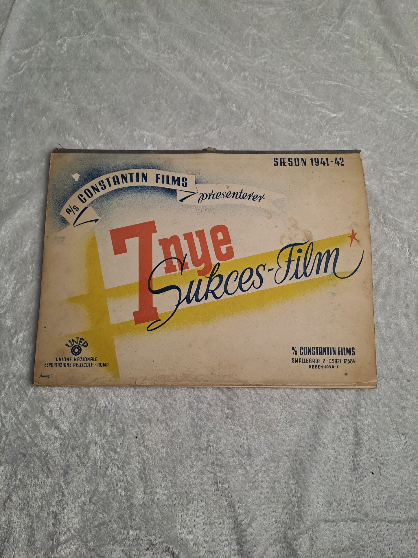 Vintage Film Præsentations 3D Bog 1950'erne