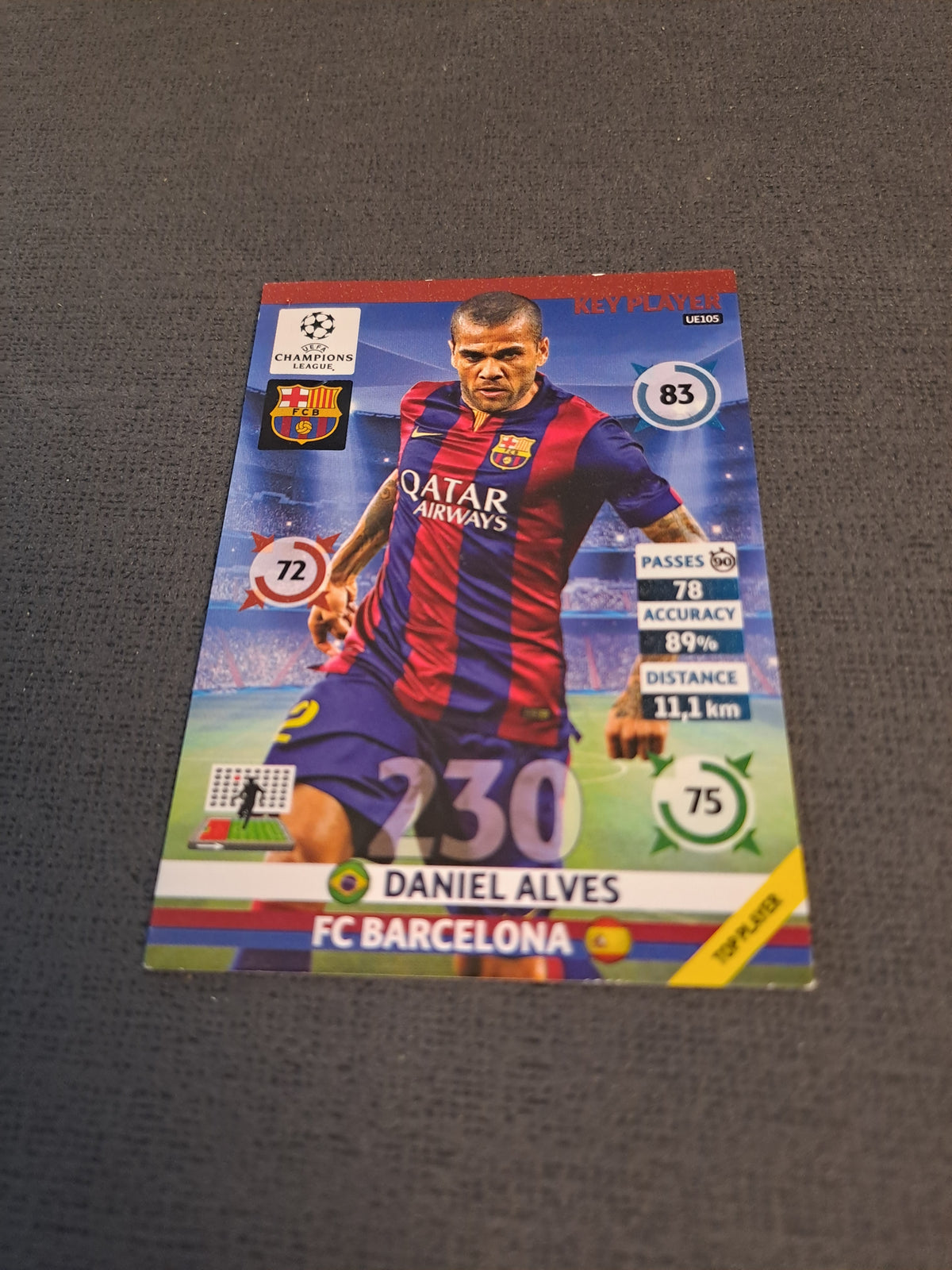 Panini 2014 Dani Alves