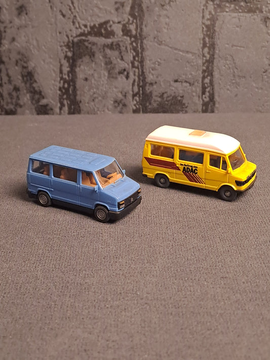 Wiking Mercedes and Citroen