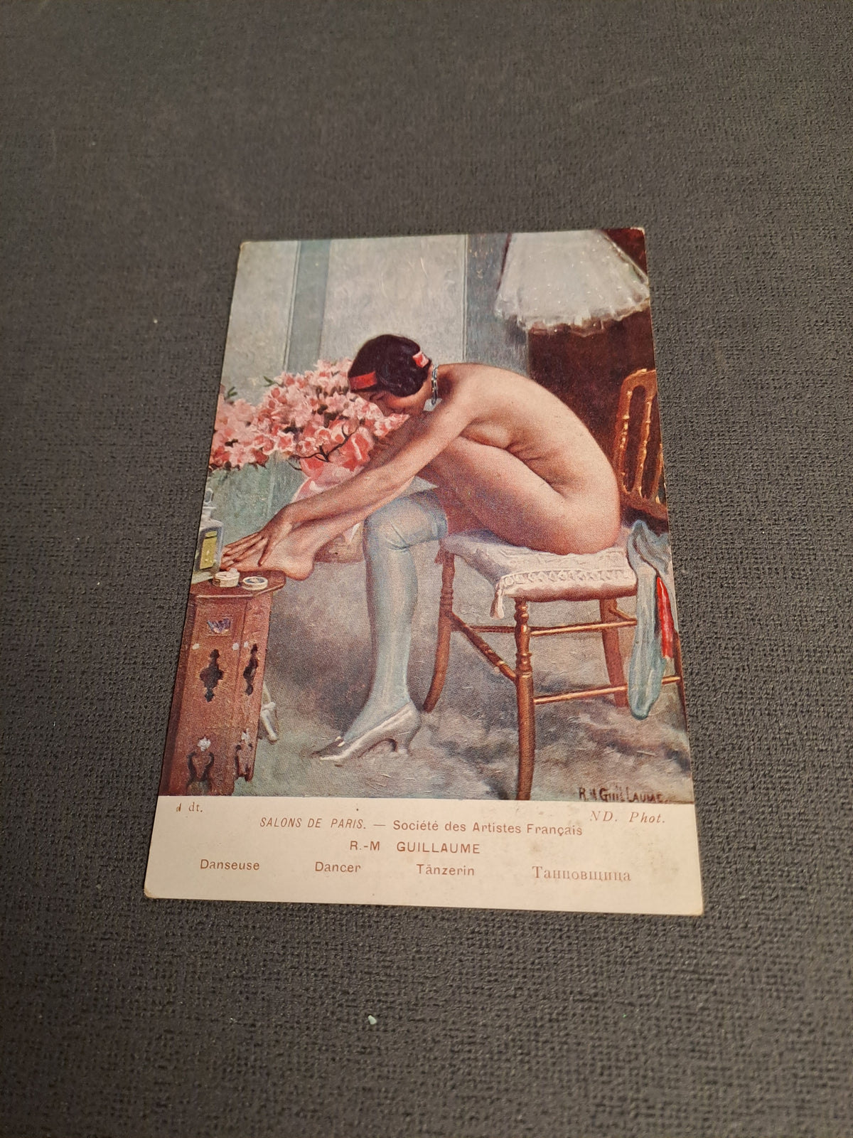 Antique French Postcard