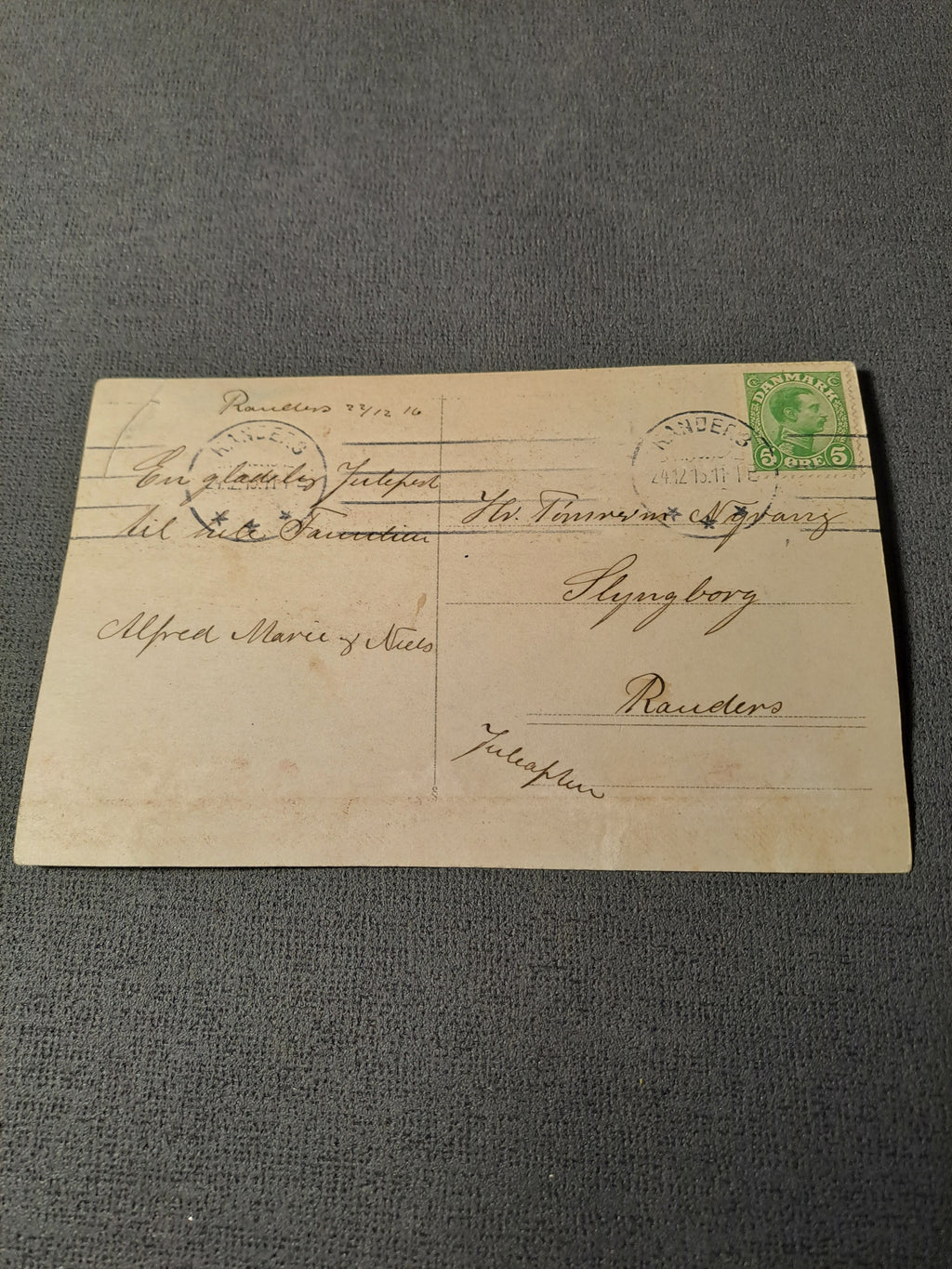 Portrait Postcard 24.12.1916