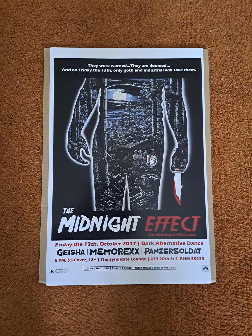 The Midnight Effect Concert Poster