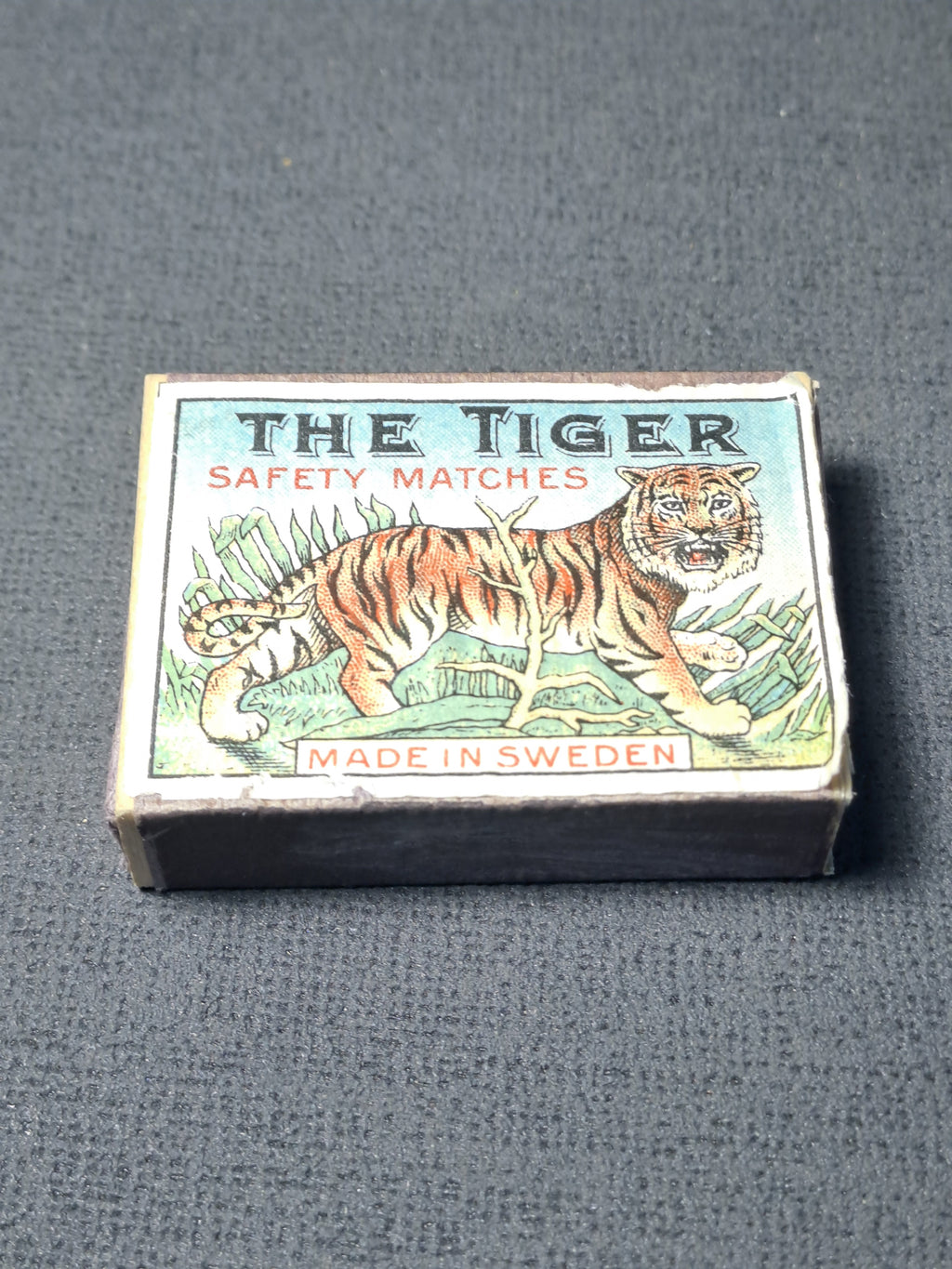 Vintage Matchbox The Tiger