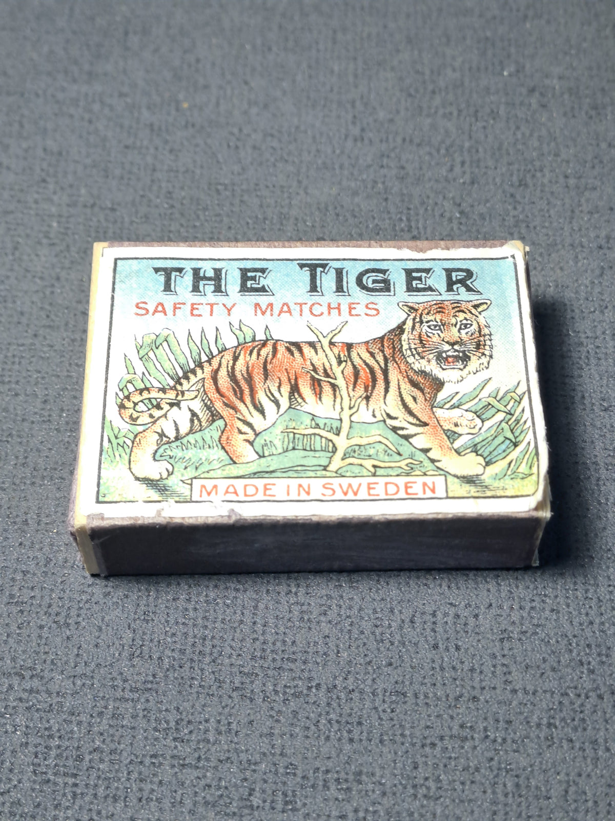 Vintage Matchbox The Tiger