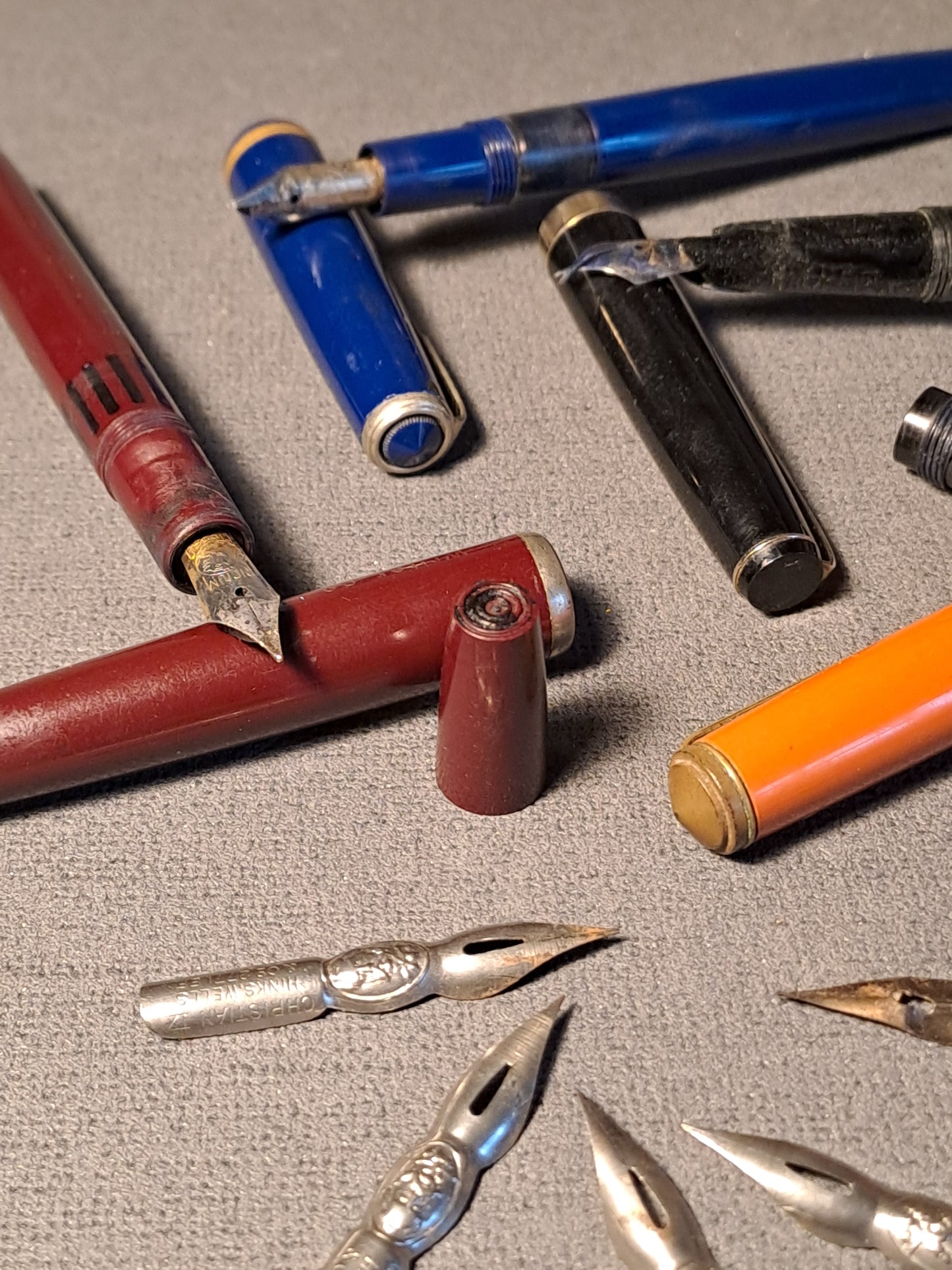 Fountain Pens Spare Parts Vintage / Fyldepenne Reservedele Vintage