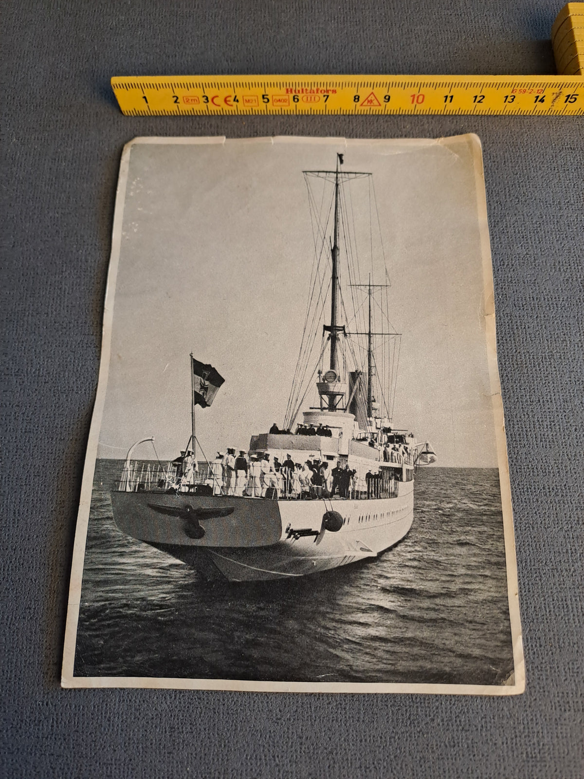 Collecting Photo / Trading Card - Ship of the Kriegsmarine