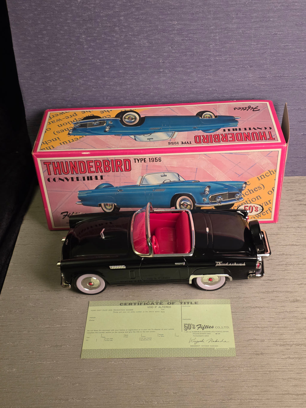 Thunderbird Convertible Type 1956 "50's"