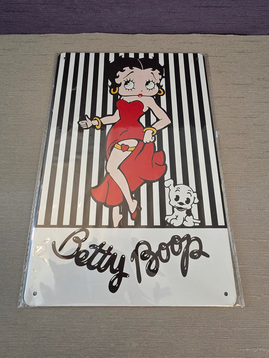 Betty Boop Metalskilt