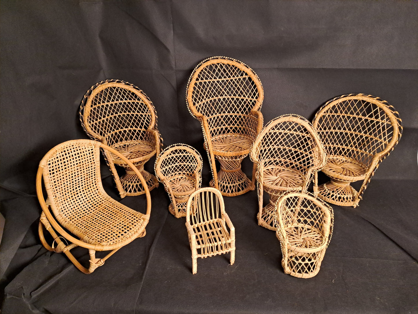 Peacock Chairs in Rattan / Påfuglestole i Rattan
