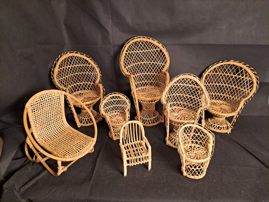 Peacock Chairs in Rattan / Påfuglestole i Rattan