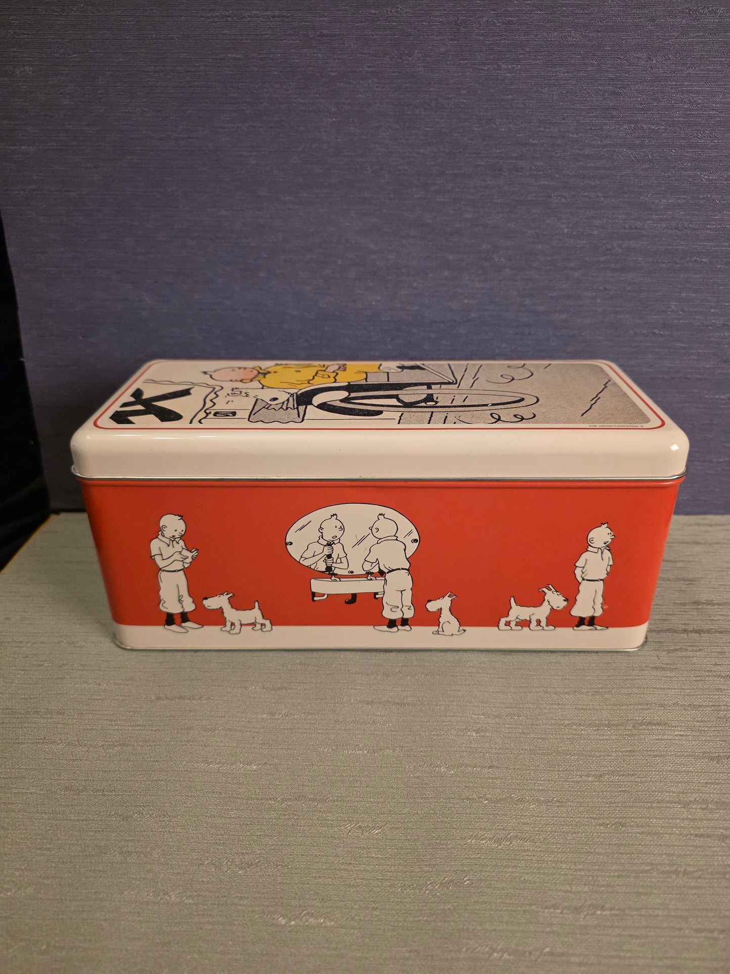 Tintin Metaldåse 2014