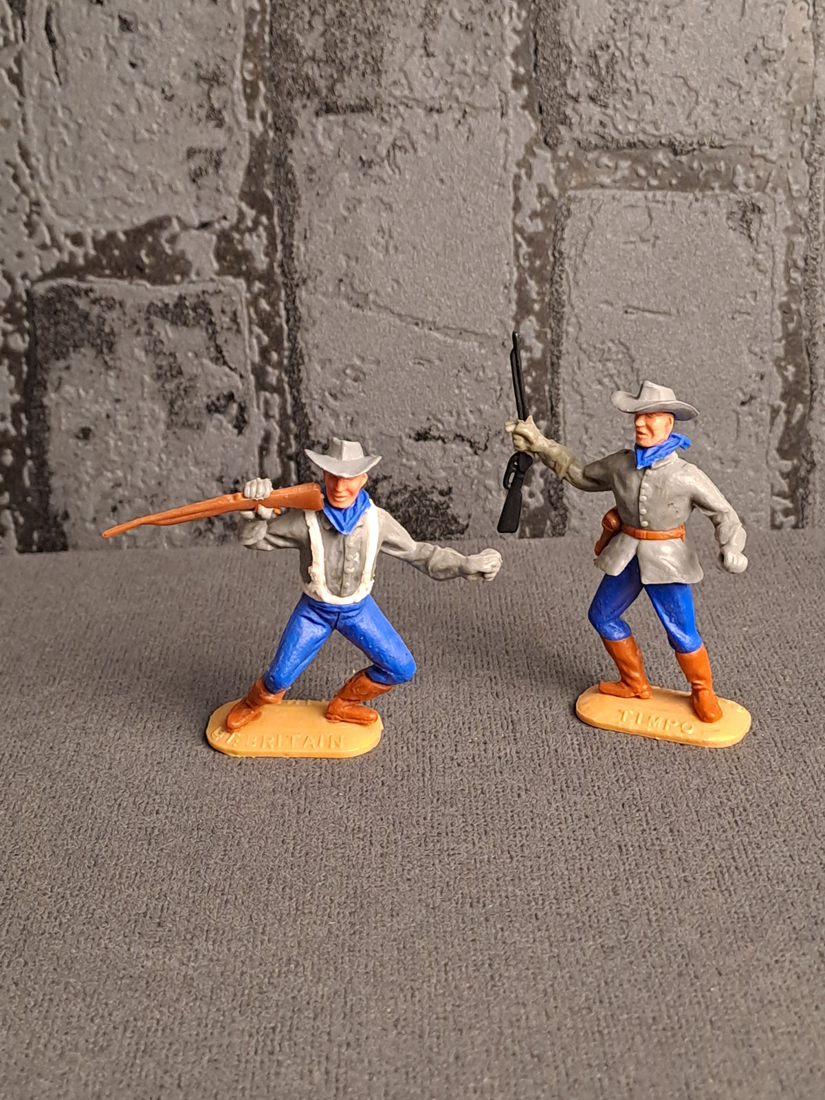 Timpo Toys Confederates / Timpo Toys Sydstats Soldater
