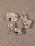 WHW Animal Badges with Pearls / WHW Dyrebadges med Perler
