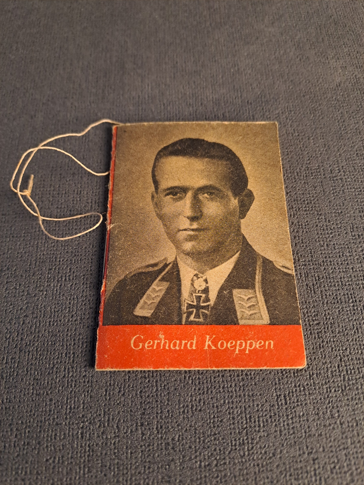 WHW Knight's Cross Mini Booklet Gerhard Koeppen