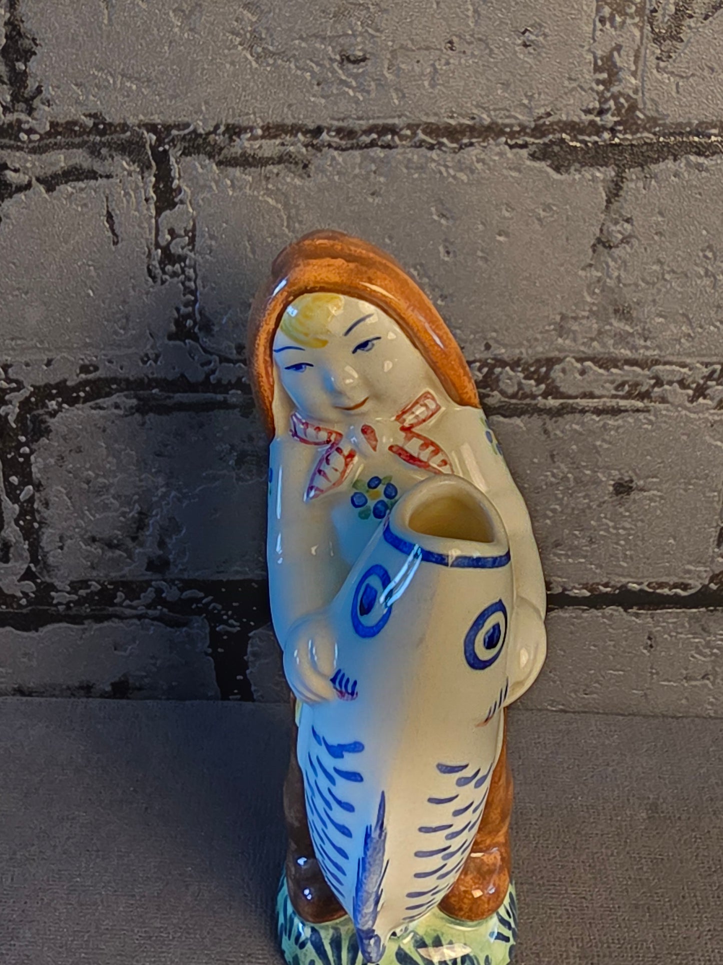 Aluminia Børhehjælpsdag Figur  Skovserdreng 1946