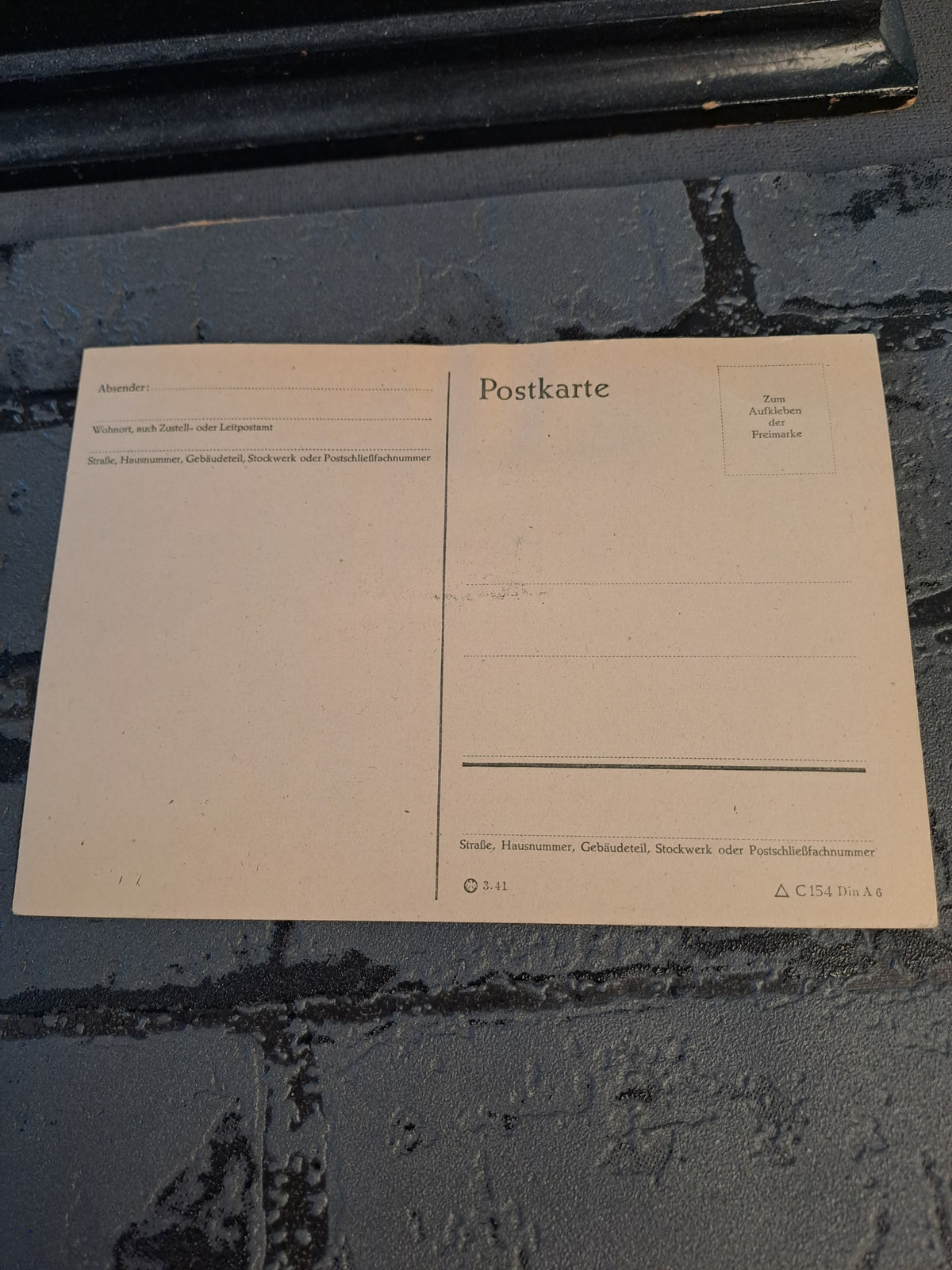 WW2 Postcard Helden Gedenktag 1942