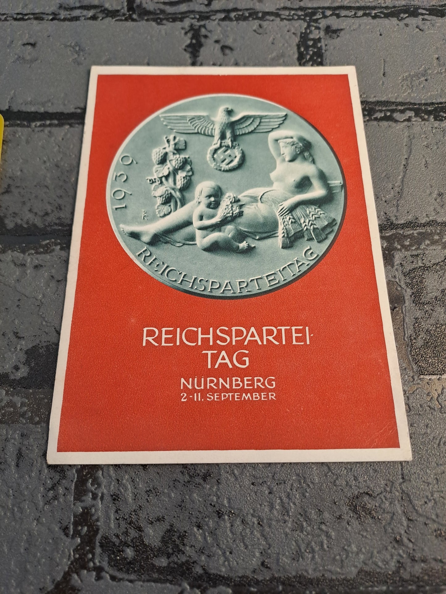 WW2 Postcard Reichsparteitag Nürnberg 1939