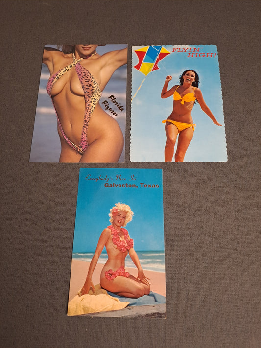 US Vintage Erotic Postcards / Amerikanske Vintage Erotiske Postkort