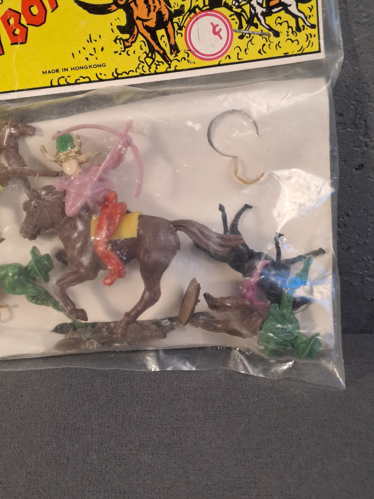 Cowboy and Indian Vintage Swoppets 1970s