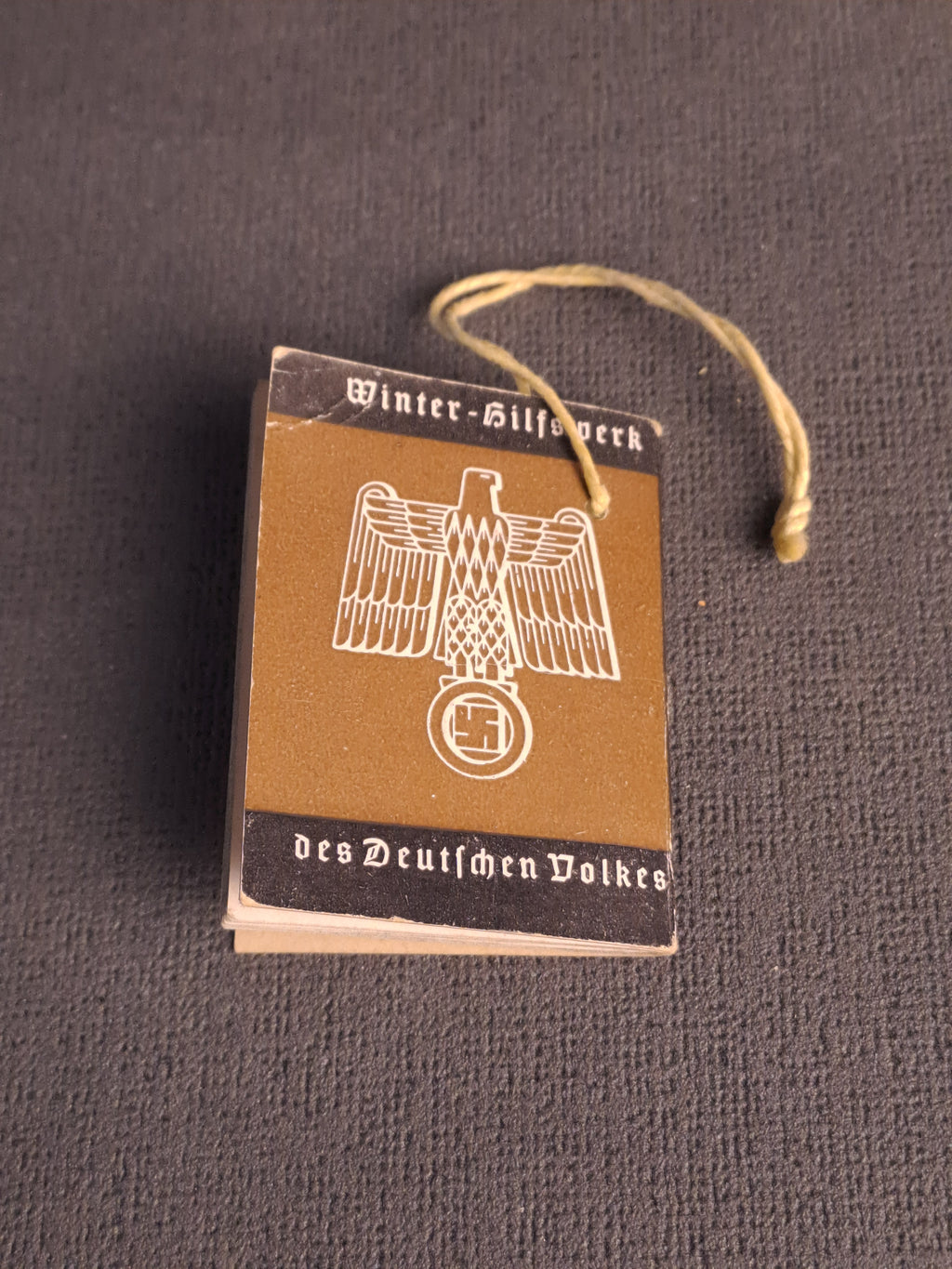WHW The Führer Mini Booklet Makes History 1935