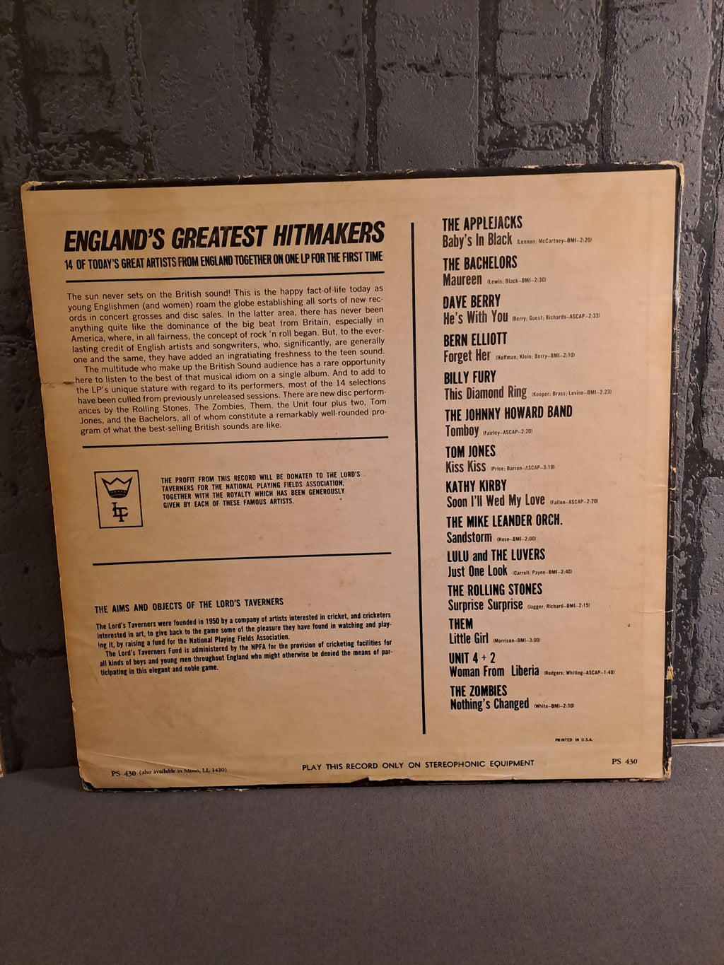 Englands Greatest Hitmakers 1965