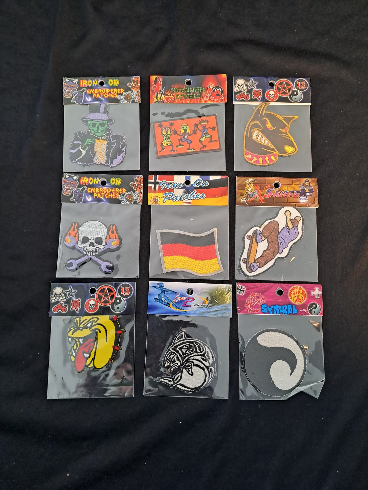 Vintage Patches x9