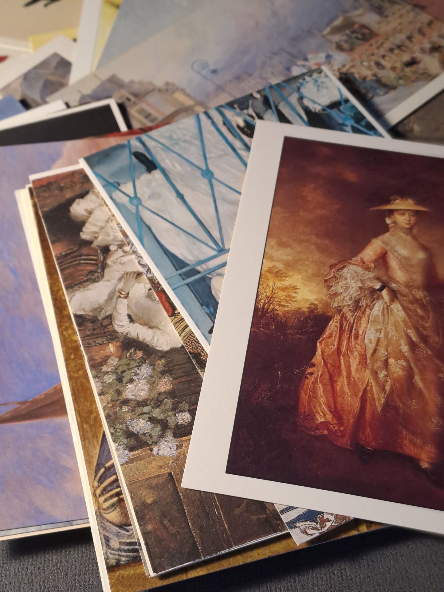 65x Art Postcards / 65x Kunst Postkort