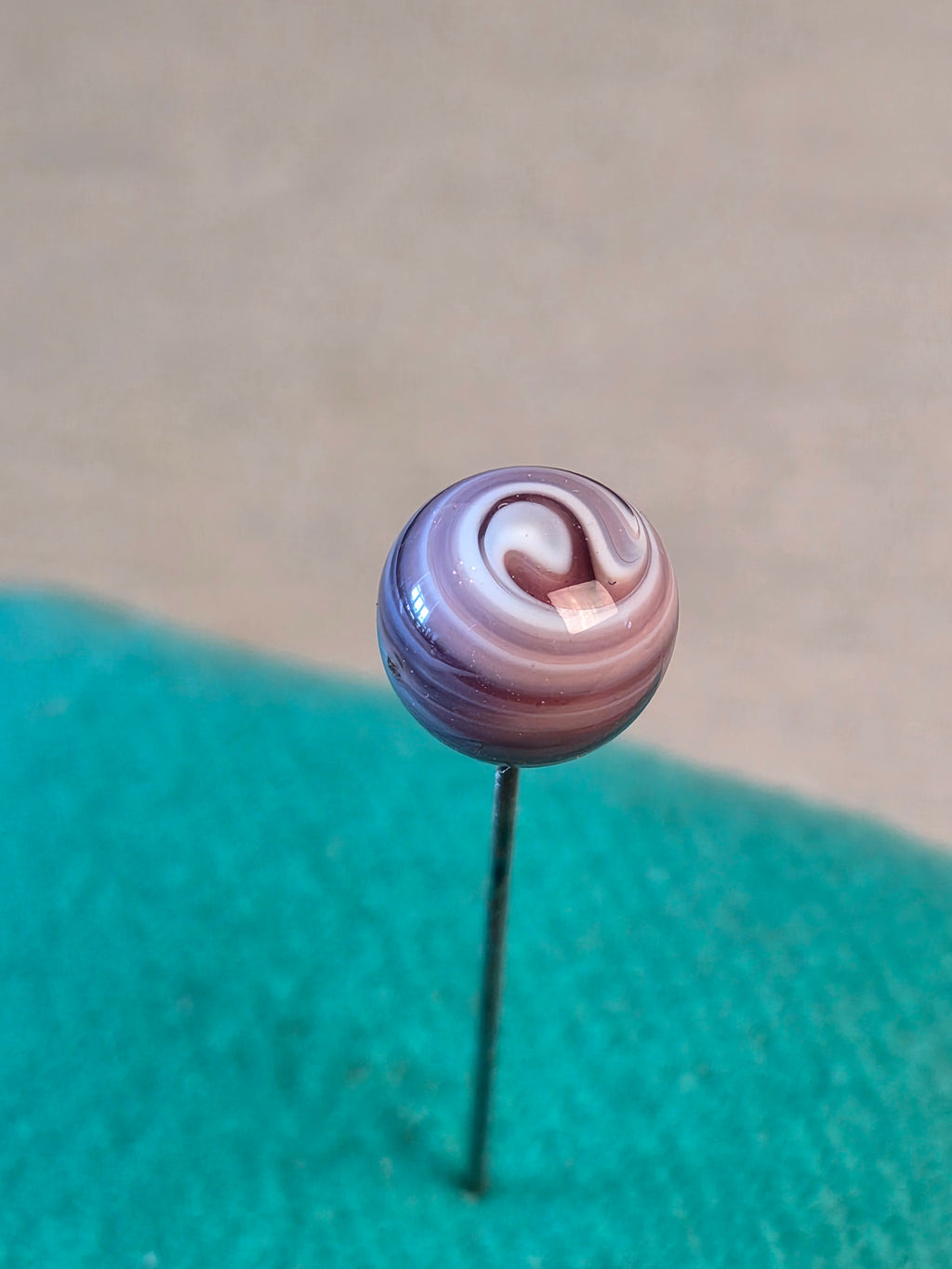 Bead Pin with Twisted Pattern Large